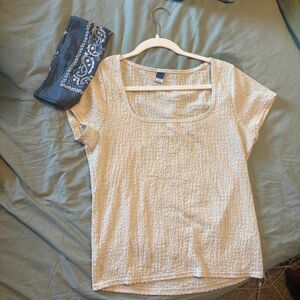Old-navy Women's Cream Blouse